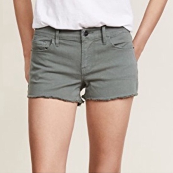 Frame Denim Pants - FRAME DENIM Le Cutoff Shorts 26 Green EUC